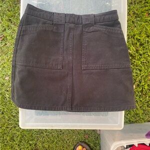 BDG Black Mini Skirt